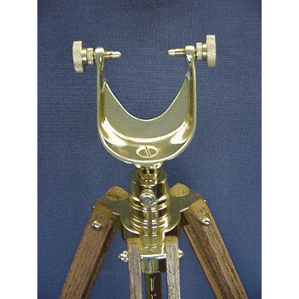 The Glass Eye Cape Cod Brass Tripod made of Mahagoni