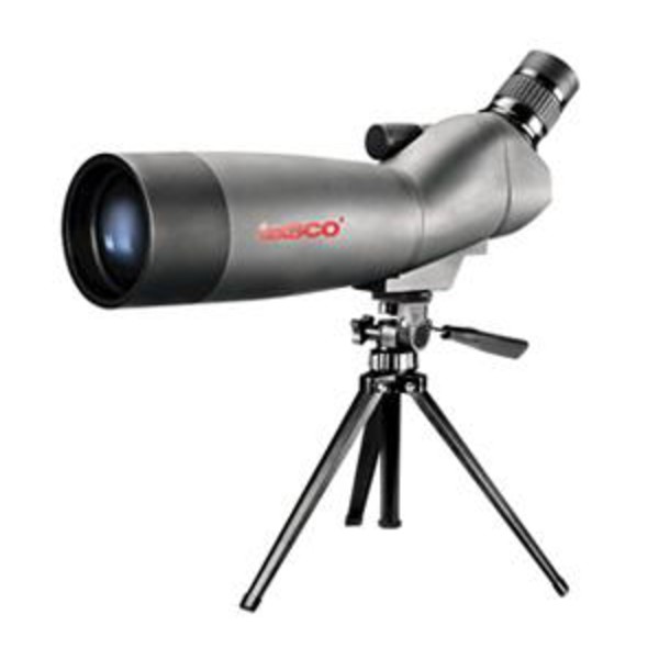 Tasco World Class 20-60x60mm spotting scope, angled eyepiece