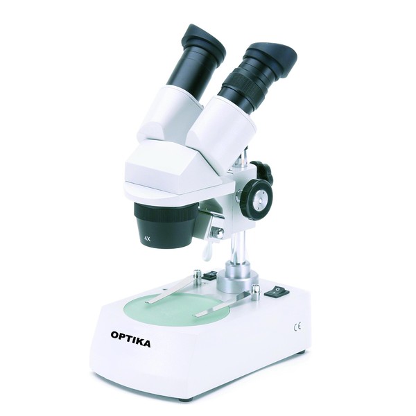 Optika ST-30-2  20X-45X stereo LED microscope, with LED reflected and transmitted light