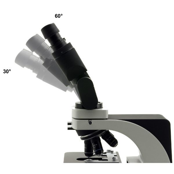 Optika B-500 ERGO binocular microscope, ERGO head, plan objectives