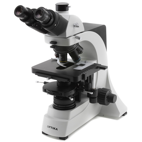 Optika Microscope B 500Tiph, trinocular, IOS plan, phase- contrast, LED