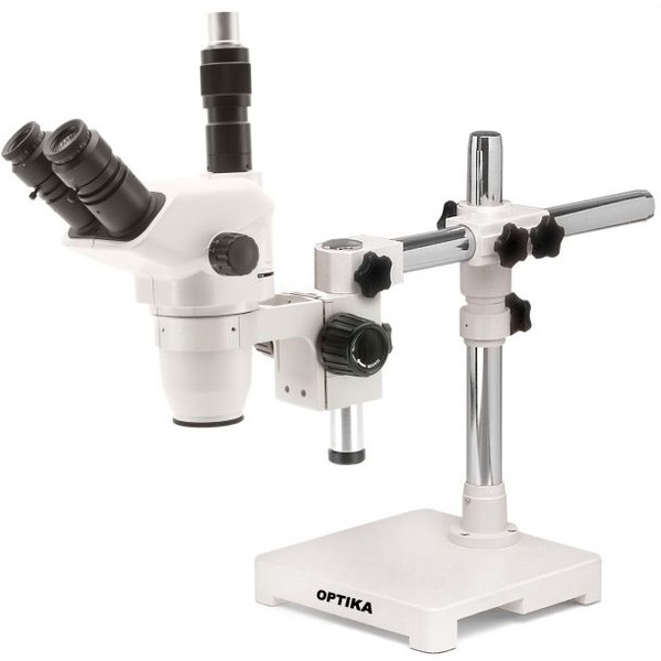 Optika Stereo zoom microscope SZN-8 7x-45, trino, overhanging stand