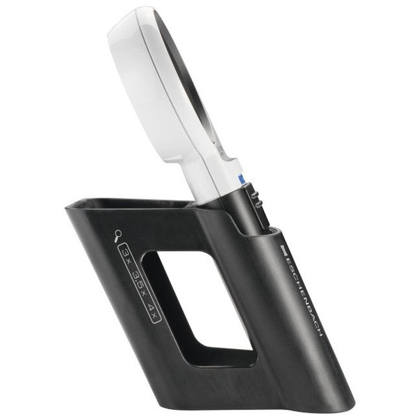 Eschenbach Magnifying glass MOBASE stand for Mobilux LED illuminated pocket magnifiers: 3.0X/3.5X/4.0X