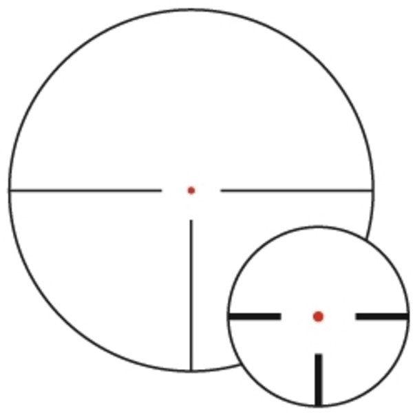DOCTER Riflescope Basic 1-4x24, Reticle: 4-0