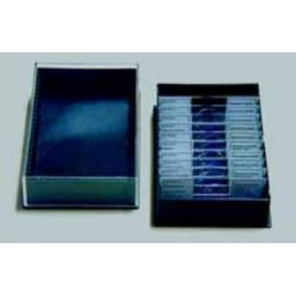 LIEDER Textile Fibres and Fabric, 25 microscope slides