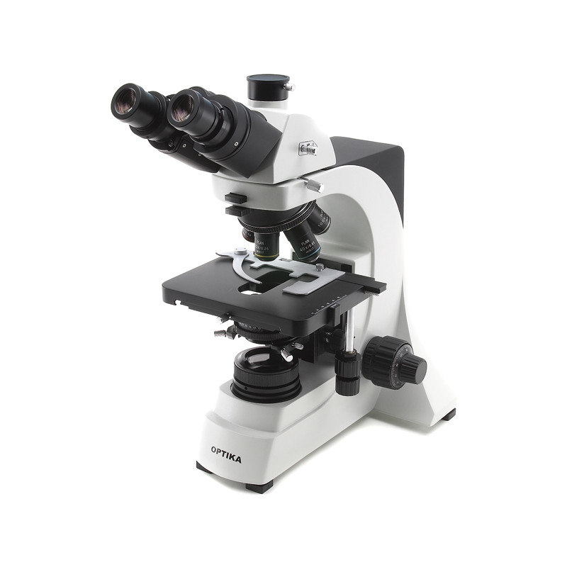 Optika Microscope B-500Ti,  trinocular, Plan IOS, LED