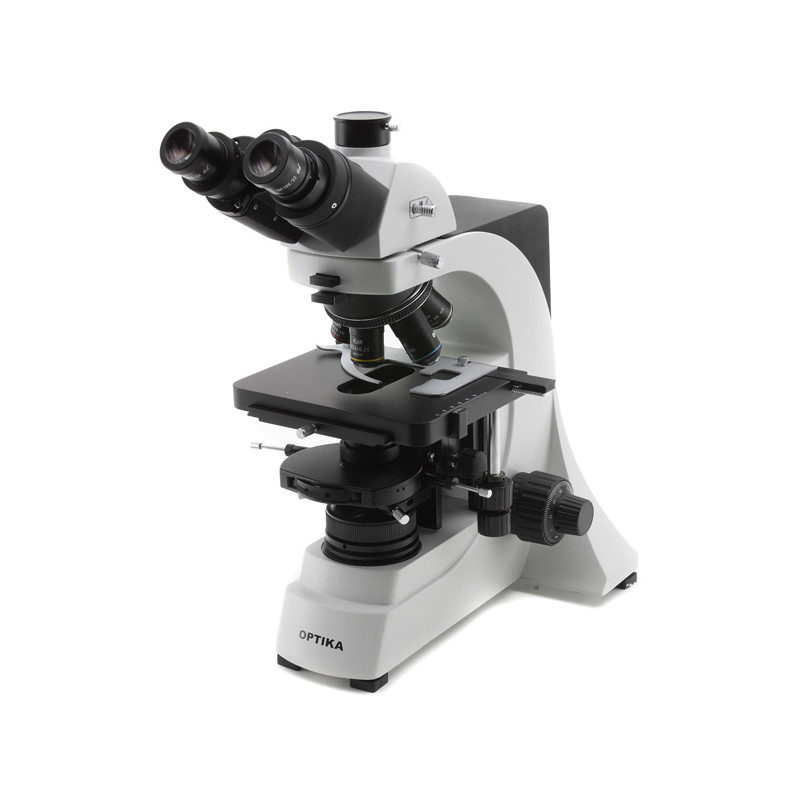 Optika Microscope B 500Tiph, trinocular, IOS plan, phase- contrast, LED