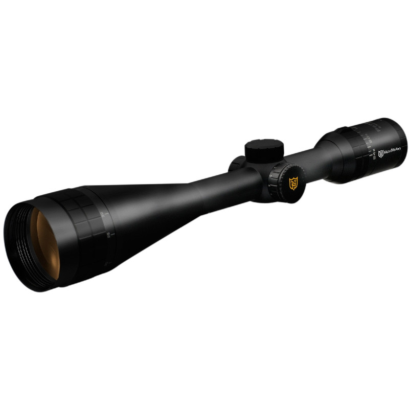 Nikko Stirling Riflescope Panamax Long Range 8-24x50, Adjustable Objective, Half Mil-Dot illuminated