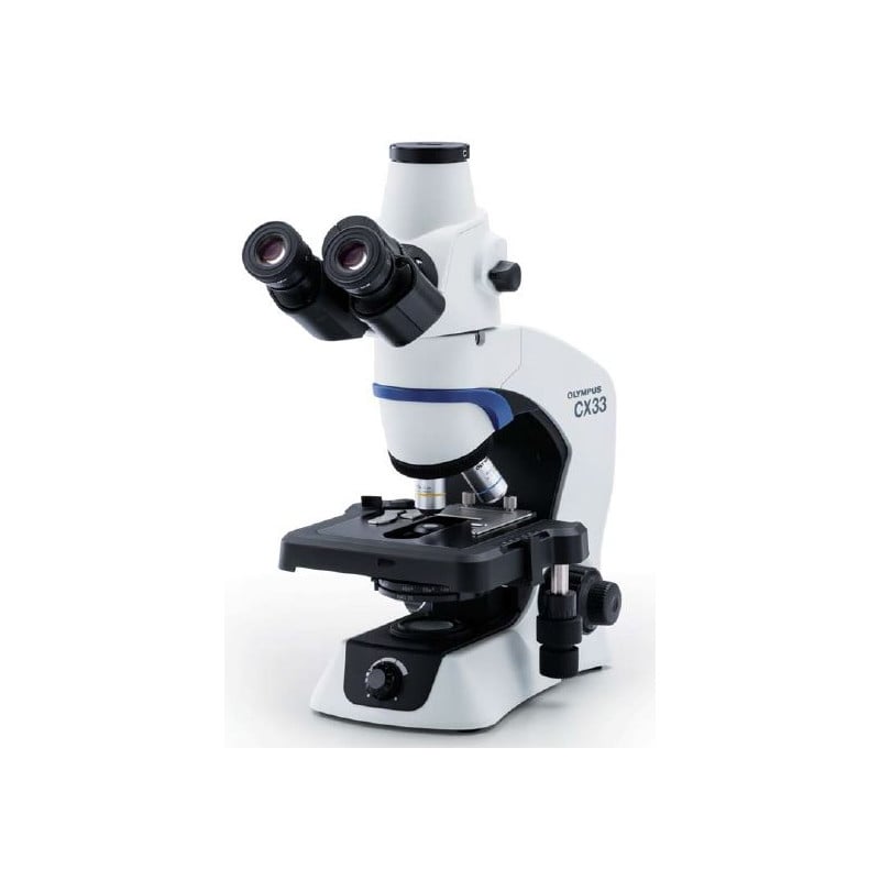 Evident Olympus Microscope Olympus CX33, trino, r, plan, 40x,100x, 400x, LED