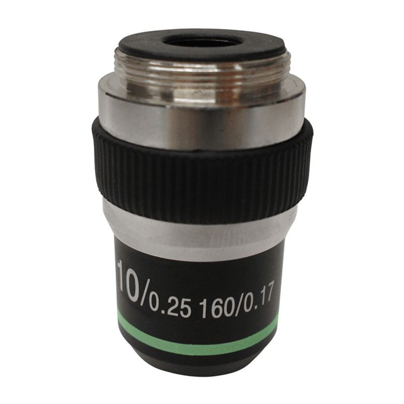 Optika 10X/0.25, high contrast microscope objective, M-138