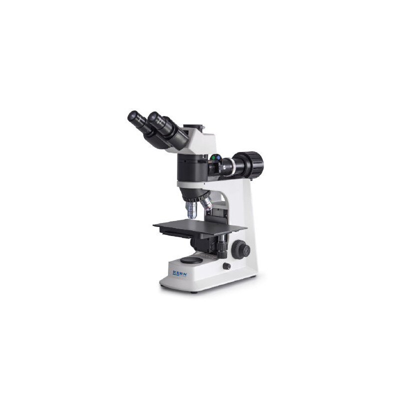 Kern Microscope OKM 172, MET, POL, bino, Inf, planachro, 50x-400x, Auflicht, HAL, 30W