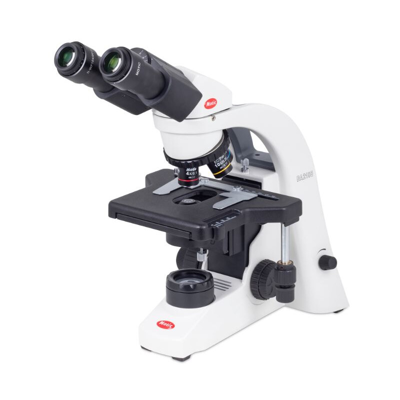 Motic Microscope BA210E bino, infinity, EC- plan, achro, 40x-1000x Hal