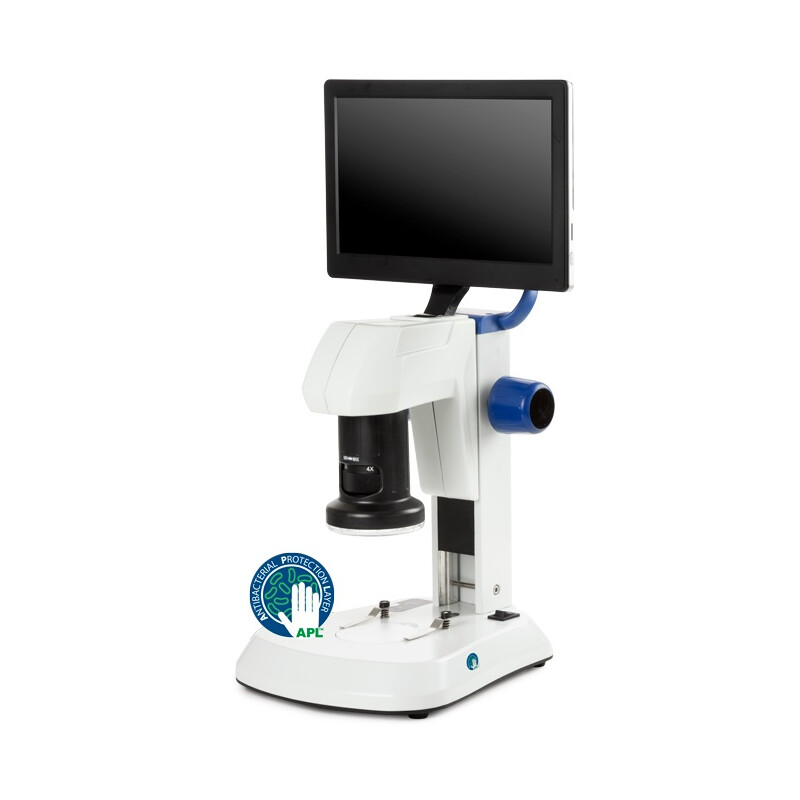 Euromex Microscope ED.3000, 2 MP, 7/21 LED, USB/SD, 9 inch LCD