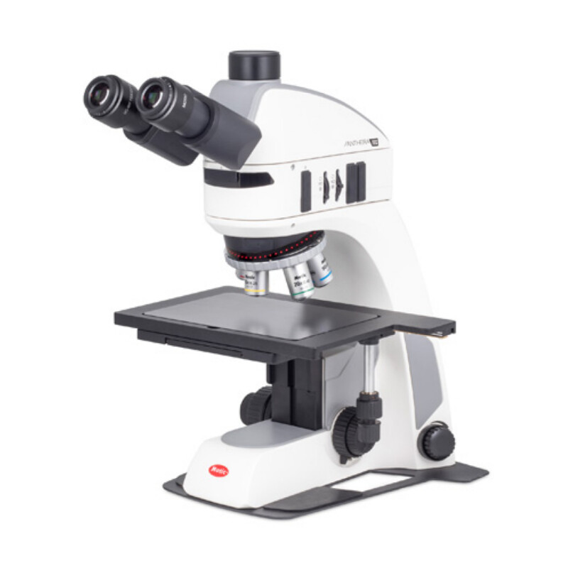 Motic Microscope Panthera TEC MAT BD trino; infinity, plan, 50x-500x, 10x/22mm; Al, LED, 3W