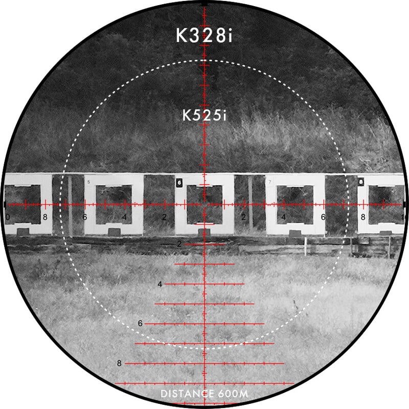 Kahles Riflescope K328i 3,5-28x50 SKMR+, ccw, links