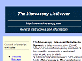 Microscopy ListServer