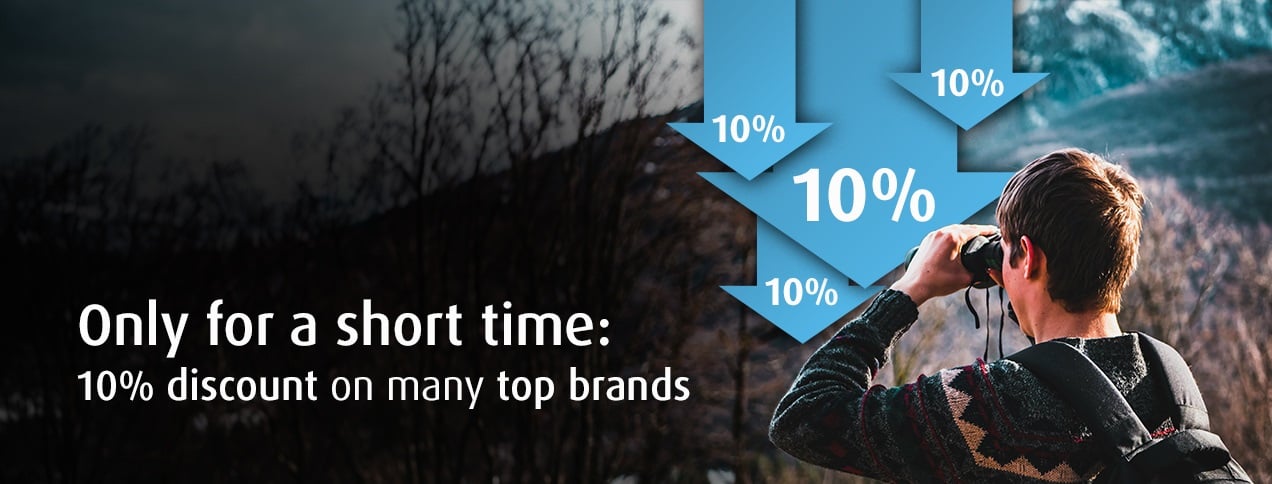 10% discount top brands