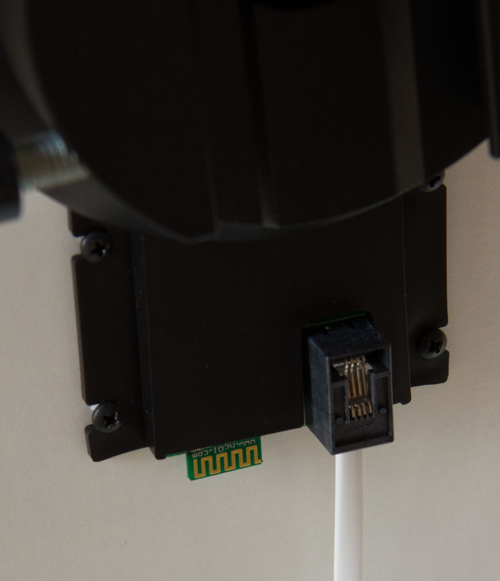 The Push+ encoders built into both axes