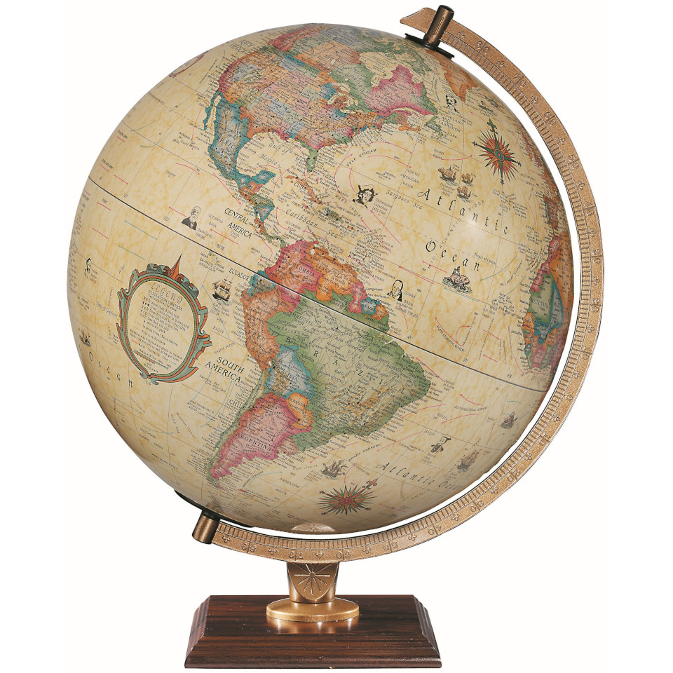 Antique globe