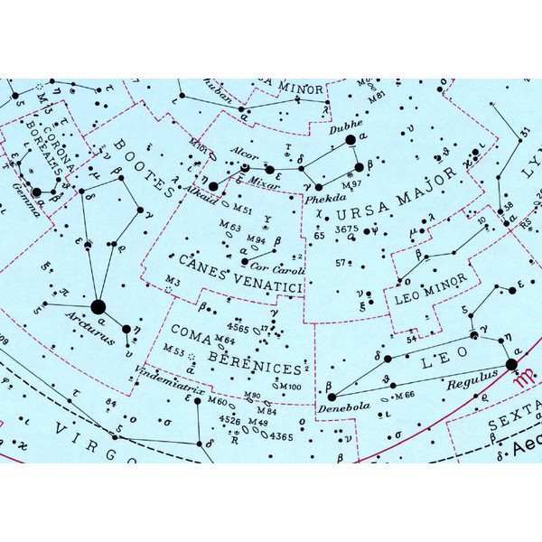 Freemedia Star chart Sirius Carta celeste, grande