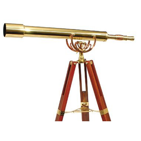 Helios Optics Brass telescope MT 80/1000 28x