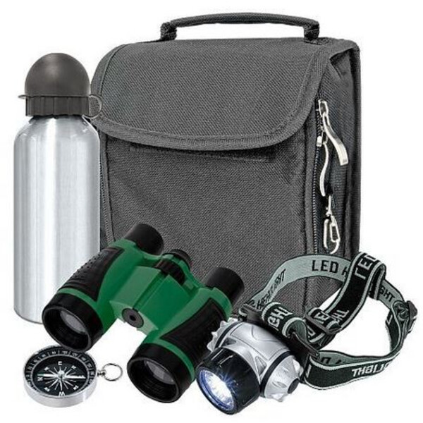 Bresser Junior Junior Outdoorset with Binoculars and Drinking Bottle