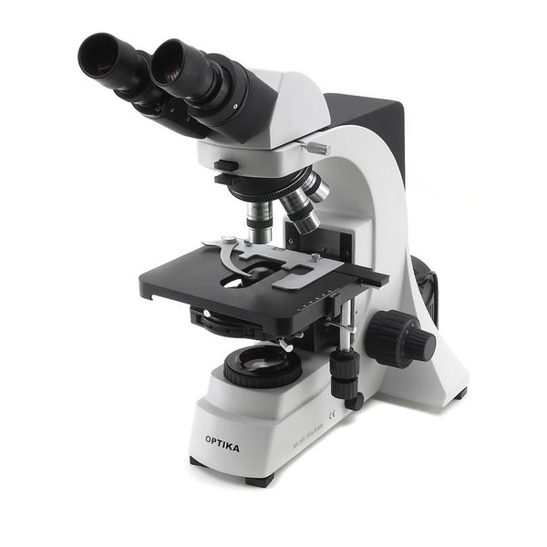 Optika B-600Bph binocular microscope, 100 - 1000x, plan achromatic phase- contrast objectives