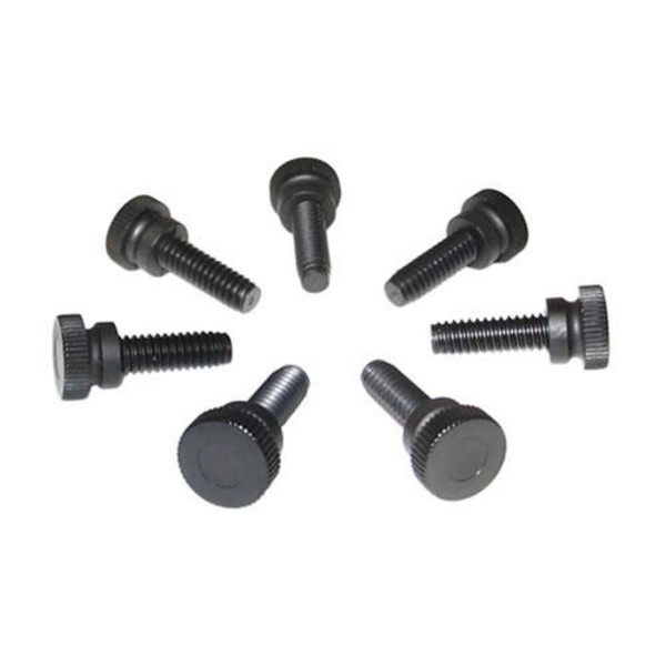 Lumicon 1/4-20 x 3/4 Black Nylon Thumbscrew Set (7)