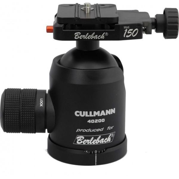 Berlebach Tripod ball-head Magnesit 40200 ball head with 150 quick-release connector