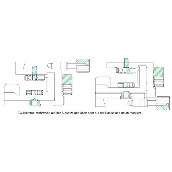 Baader Stronghold tangential assembly (blue)