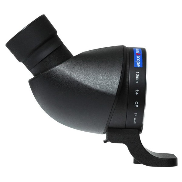 Lens2scope , for Sony A, black, angled view