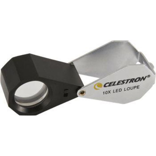Celestron 10x magnifying glass, LED illuminated