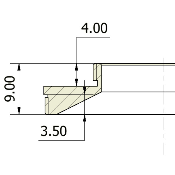 Omegon Adapter T2 male to c-mount male