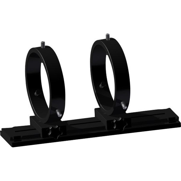 Omegon Guiding set with plate, guiding 130 mm rings, adapter block and dovetail sliding adapters for C8