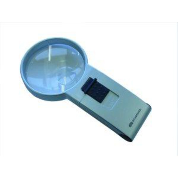 Schweizer Magnifying glass Tech-Line 2X/4X LED hand magnifier, illuminated