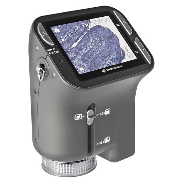 Bresser Microscope USB de poche - écran LCD