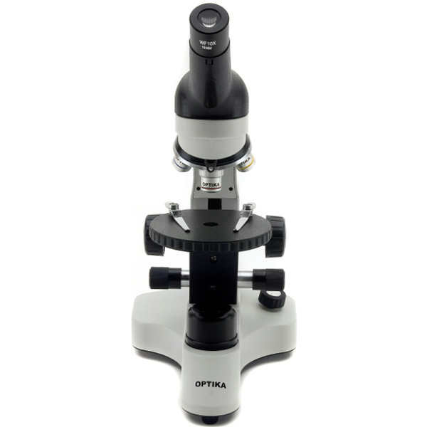 Optika Microscope B-20R, monocular, LED, with rechargeable batteries