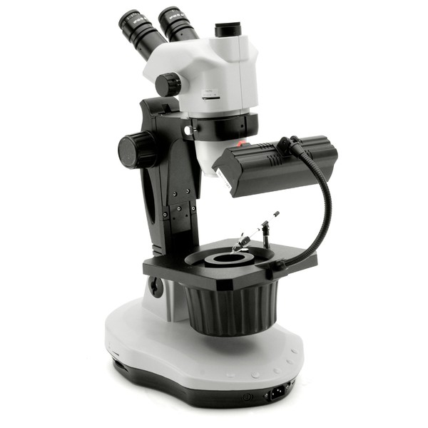 Optika Stereo zoom microscope OPTIGEM-3, bino, fluo, 5,7-45x, wd 110