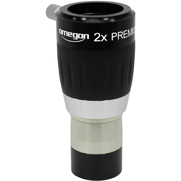 Omegon 1.25", 2X premium Barlow lens