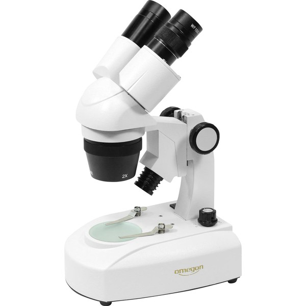 Omegon StereoView, 80X LED microscope, with fossil set