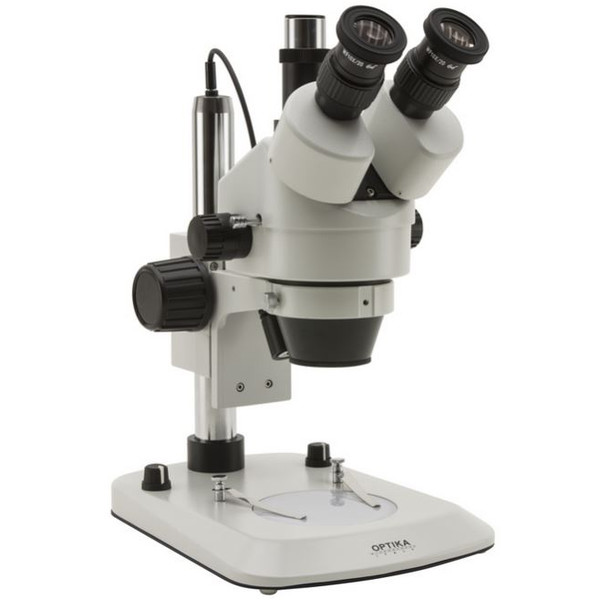Optika SZM-LED2 stereo zoom microscope, trinocular