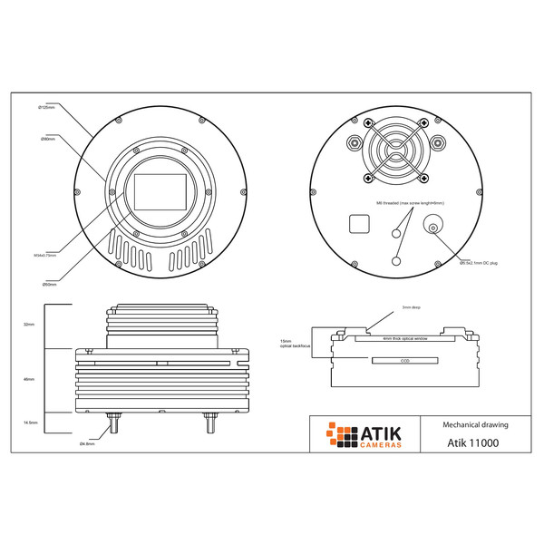 Atik Camera 11000 Color