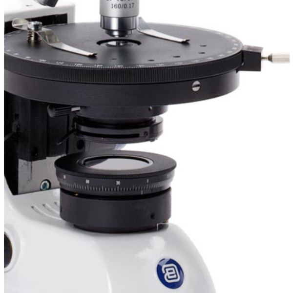 Euromex Microscope BioBlue BB.4240-P, POL, mono, DIN, 40x-600x, 10x/18, HAL, 20W
