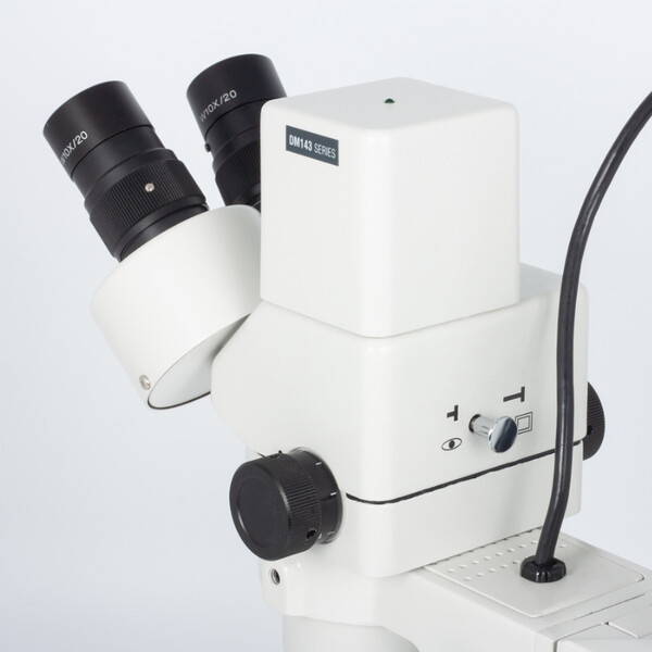 Motic DM-143-FBGG stereo microscope