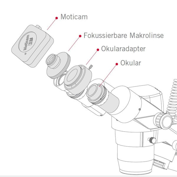 Motic Camera X3 plus, color, CMOS, 1/3", 4MP, WI-FI