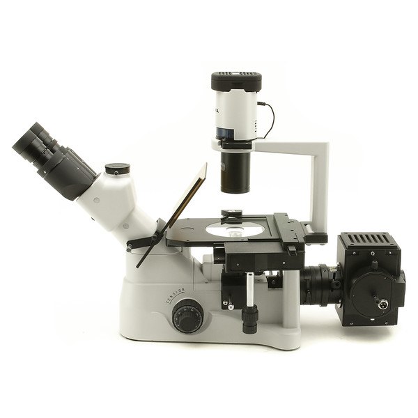 Optika XDS-3FL inverted trinocular fluorescence microscopet