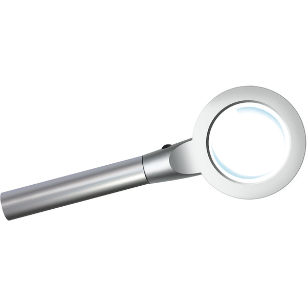 Bresser Magnifying glass 2.5X, 55mm LED magnifier