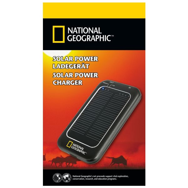 National Geographic solar power charger