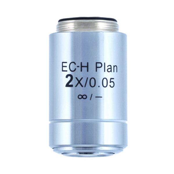 Motic CCIS planachromatic EC-H PL 2X / 00:05 (WD = 7.2mm) microscope objective