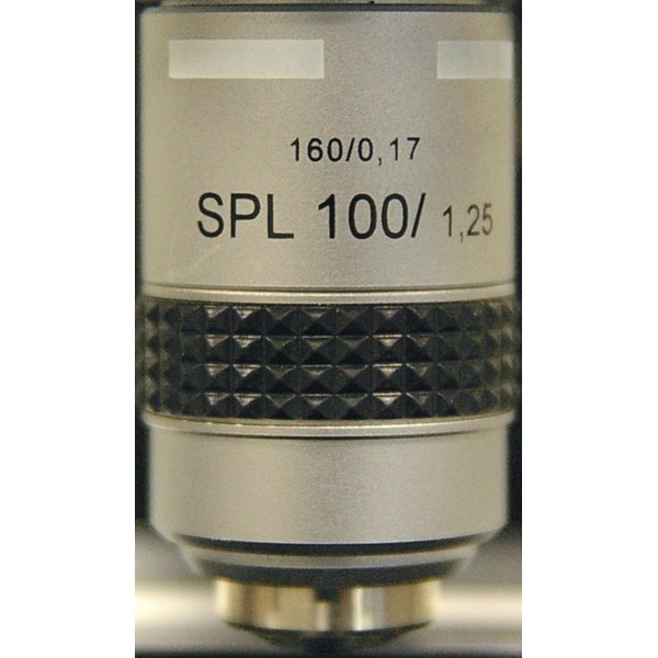 Hund Spl 100 / 1.25 to 0.60 dark-field objective for upright microscopes